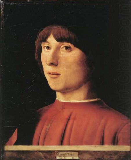 Portrait of a Man, Antonello da Messina